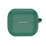 Cumpara ieftin Husa protectie casti wireless, THD, compatibila Samsung Galaxy Buds3 Pro, Samsung Galaxy Buds3, verde army