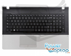 Tastatura Laptop Samsung NP300E7A cu Palmrest si Touchpad foto