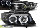 Far faruri BMW E90 E91 NFL Angel Eyes negru NOU