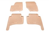 Covorase Presuri Auto Cauciuc Dedicate Bej Porsche CAYENNE I 2002 - 2010 | VW TOUAREG I 2002 - 2010