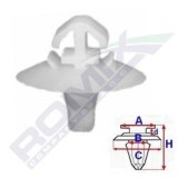 Set 10 bucati clema prindere bandouri Iveco daily 192014; Renault Trafic 202014; Master 192010; Opel Vivaro 202014; Movano 192010, bandouri,