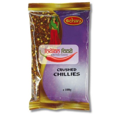 Schani Chillies Crushed (Ardei Iute Pisat) 100g foto