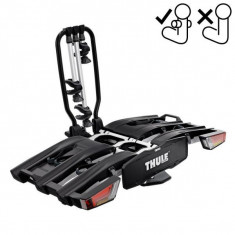 Suport biciclete Thule EasyFold XTF 3 cu prindere pe carligul de remorcare (13pini)- pentru 3 biciclete foto