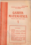 GAZETA MATEMATICA - Nr. 1 / 1990