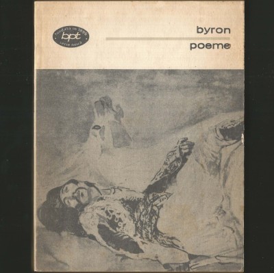 POEME / POEZII - BYRON - BPT foto