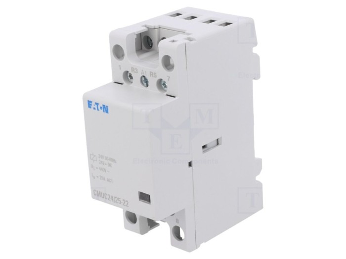 Contactor 4P 25A 24V AC/DC