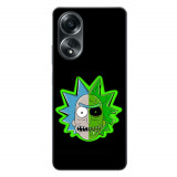 Husa compatibila cu Oppo A58 4G Silicon Gel Tpu Model Rick And Morty Alien