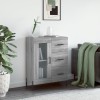 VidaXL Servantă, gri sonoma, 69,5x34x90 cm, lemn compozit