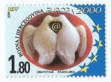 |Bosnia, posta croata Mostar, Europa CEPT, 2000, MNH