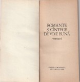 ROMANTE SI CANTECE DE VOIE BUNA - VERSURI