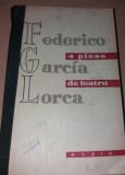 4 PIESE DE TEATRU-FEDERICO GARCIA LORCA 1958