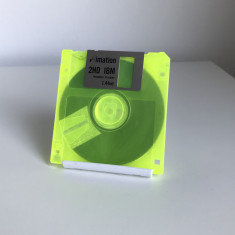 Dischetă Floppy Imation 3.5 Inch 1.44 MB 2HD Neon Verde