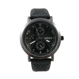 Ceas dama Geneva Butterfly Black Otel Inoxidabil Analog Mecanism Quartz Curea Silicon