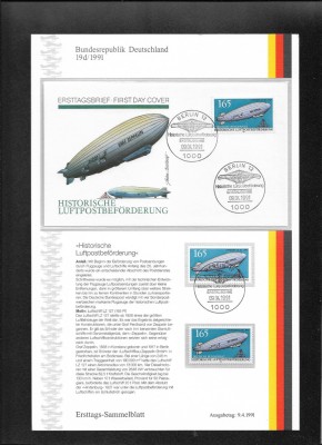 Germania FDC 19d.1991 foto