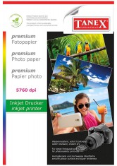 Hartie Foto Lucioasa, Pentru Inkjet, A4 - 240gsm, 20 Coli/top, Tanex foto