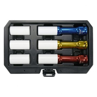 Set tubulare lungi pentru jante aluminiu Yato YT-10563 foto