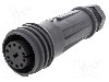 Conector circular, mama, 10 pini, BULGIN - EXP-0921/10/S