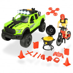 Masina Dickie Toys Playlife Bike Trail Set cu figurina si accesorii foto