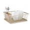 Suport pentru vase, bej, 30x36x14,5 cm, Kinghoff