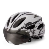 Casca protectie Bicicleta/Trotineta Electrica FIXATO, Viziera detasabila, Aerodinamica, Disipare buna a caldurii si Ventilatie eficienta, Dimensiune r
