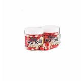 Cumpara ieftin Boilies Dynamite Baits Pop-up Fluro Two Tone Strawberry Coconut Cream 15mm