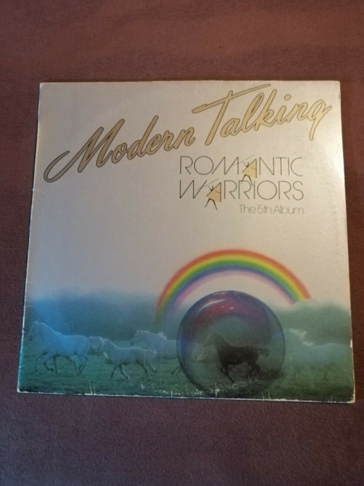 Modern Talking Romantic Warriors The 5th Album Gong 1987 Hungary vinil vinyl