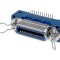 Conector Centronics mamă 24 PIN THT 90&deg;