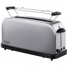 Prajitor de paine Russell Hobbs Oxford 21396-56, 1200 W, 2 felii, Argintiu