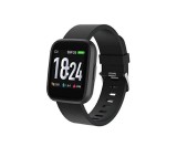 Cumpara ieftin Smartwatch Tesmed Fit 2.0, 1.4 inch, impermeabil, negru - SECOND