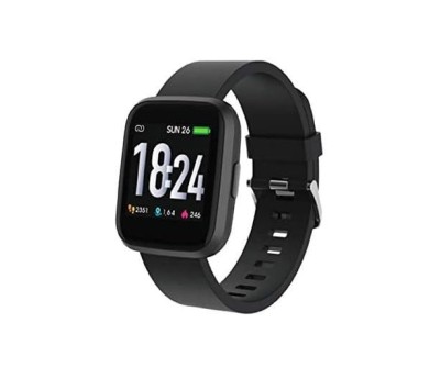 Smartwatch Tesmed Fit 2.0, 1.4 inch, impermeabil, negru - SECOND foto
