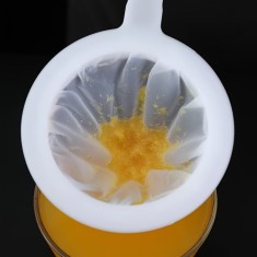 Iaurt, Filtru de Lapte - Soia, Ceai, Cafea Filtru cu Plasa pentru Lapte ?i Bauturi - Sac Mare din Nylon Durabil pentru Lapte de Migdale foto