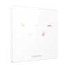 Post interior interfon TCP/IP, 9 butoane, PoE, Alarma IN, ALB - HIKVISION DS-KH6000-E1-White SafetyGuard Surveillance, Rovision