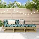 VidaXL Set mobilier de grădină, 3 piese, lemn de pin impregnat 825414