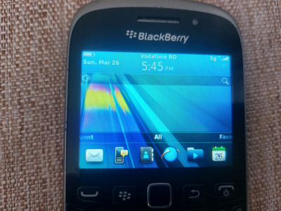 Smartphone Rar Blackberry Curve 9320 Black Liber retea Livrare gratuita! foto