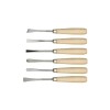 Set 6 Dalti Lemn Vorel 25700, Otel, Maner Lemn, 160mm, Semiprofesionale, Xilogravura, Sculptura Lemn
