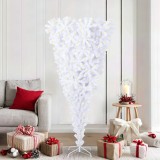 Cumpara ieftin Brad de Craciun artificial cu 300 LED Alb 180 cm PVC si Otel