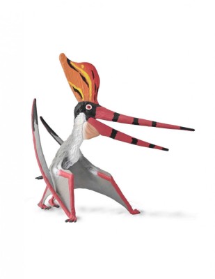 Figurina pictata manual dinozaur Pteranodon Sternbergi cu mandibula mobila foto