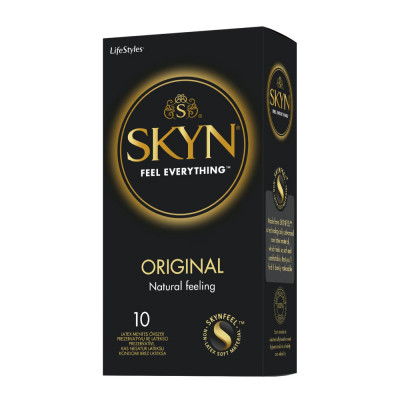 LifeStyles Skyn Prezervativ Non Latex Original, 10 Buc/Set foto