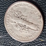 Statele Unite ale Americii one dime 1920 D , argint