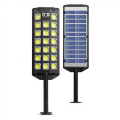 Reflector solar de perete, 520 SMD LED, 3000 lm, 20W, 4500 mAh, IP65