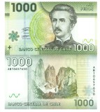 Chile 1 000 1000 Pesos 2021 P-161j Polimer UNC