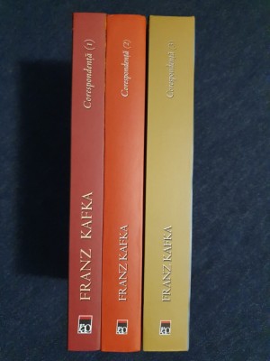 Franz Kafka &amp;ndash; Corespondenta 1, 2, 3 (3 vol.) foto