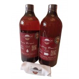 Dual Pack Pure Breed Oil, Pure Tung Oil, laveta bumbac, 1000 ml/1000 ml