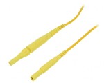 Cablu de măsurare 8A mufă banană 4 mm ambele părți 2m