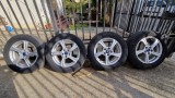Set 4 Jante originale aliaj Ford Puma+cauciucuri iarna Hankook 205/65 R16