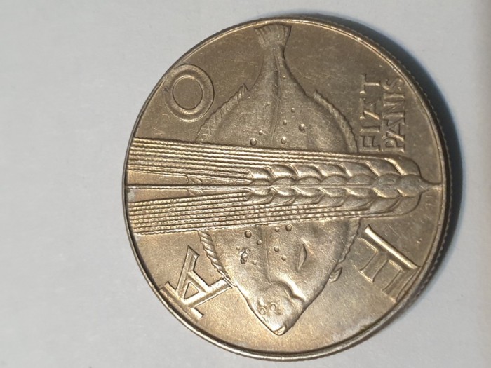 POLONIA 10 ZL0TI 1971 aUNC