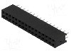Conector 32 pini, seria {{Serie conector}}, pas pini 2,54mm, CONNFLY - DS1023-2*16S21