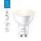 Bec led WiZ Wi-Fi Bluetooth 4.7W GU10 2700K 345lm Philips 8718699786250