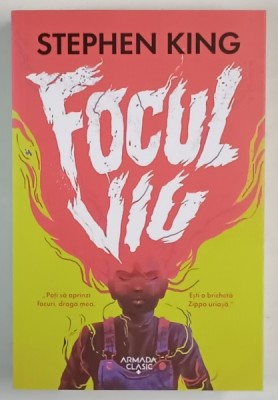 FOCUL VIU , roman de STEPHEN KING , 2023 foto