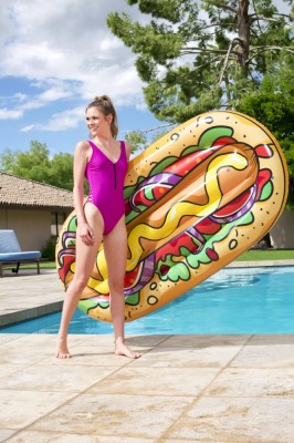 BESTWAY SALTEA GONFLABILA PLUTITOARE HOT DOG 190X109 CM ProVoyage Vacation foto